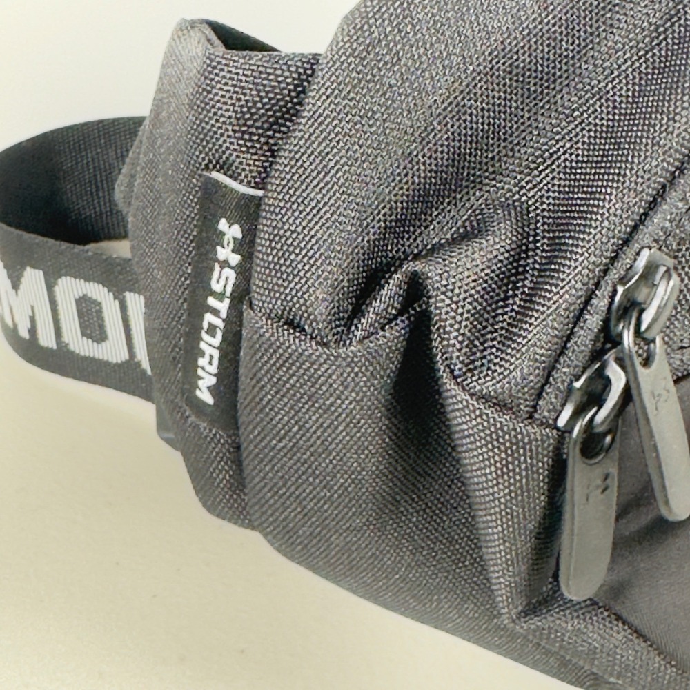 Under Armour Flex Waist Bag Black UA Storm Water Repellent Hip Pack OSFA New - Picture 7 of 12